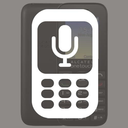 Замена микрофона в Alcatel One touch 1016d с гарантией